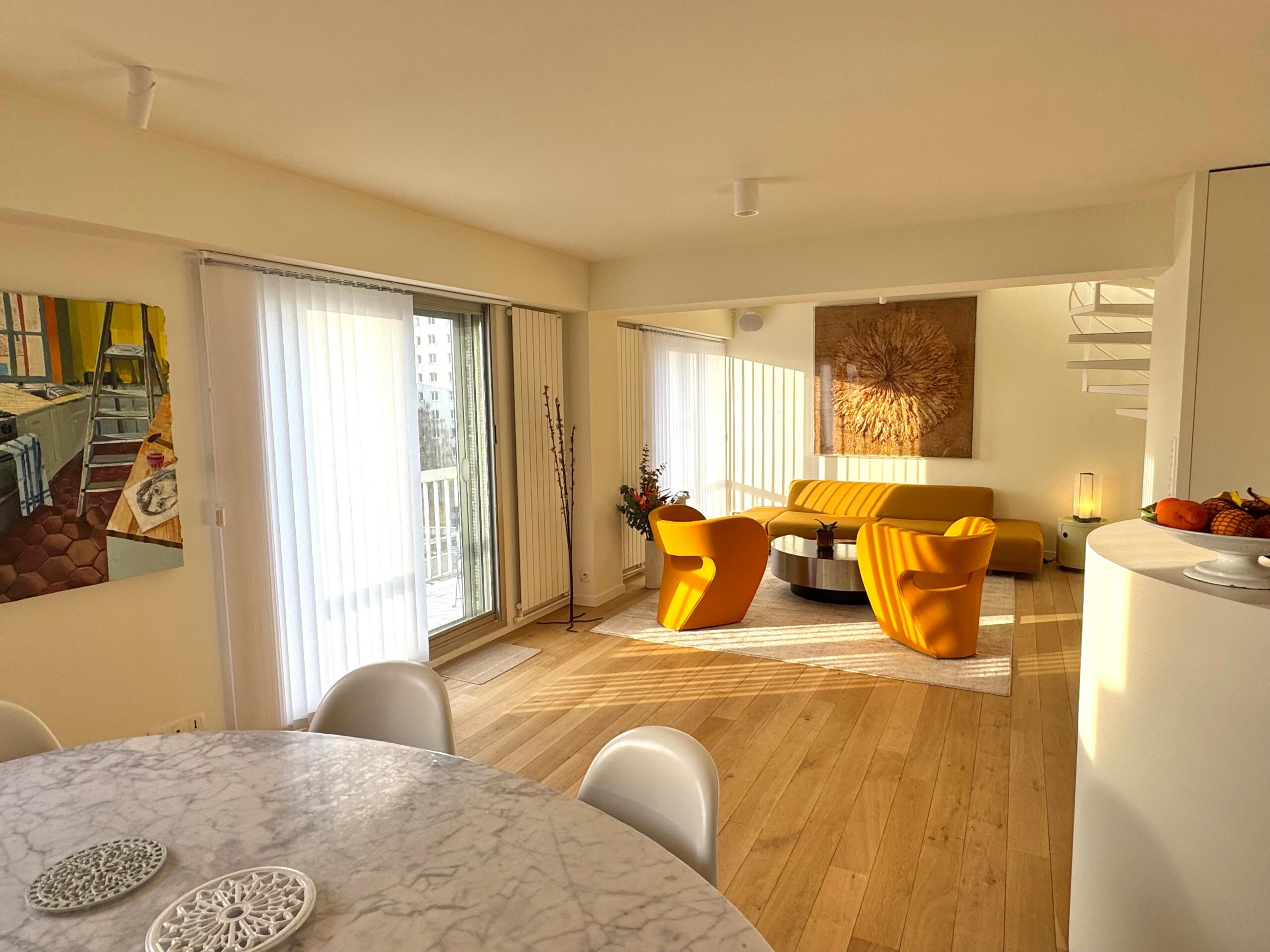 Duplex – 102 m² – Paris 19e